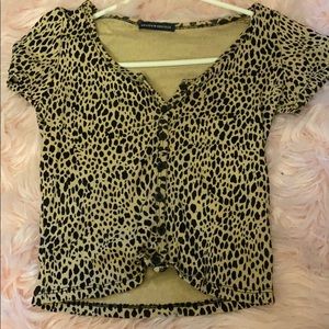 Brandy Melville Cheetah Zelly Top